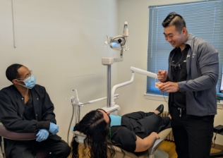 Dental exam room